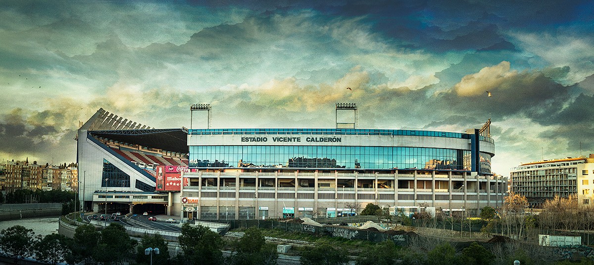 Resultado de imagen de vicente calderon estadio cumpleaños