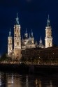 Cuadro vertical de la Basílica de Nuestra Señora del Pilar de Zaragoza nº01