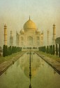 Cuadro vertical Taj Mahal en Agra, India nº01