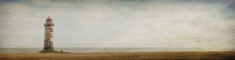 Cuadro del faro Playa de Talacre, Gales nº04