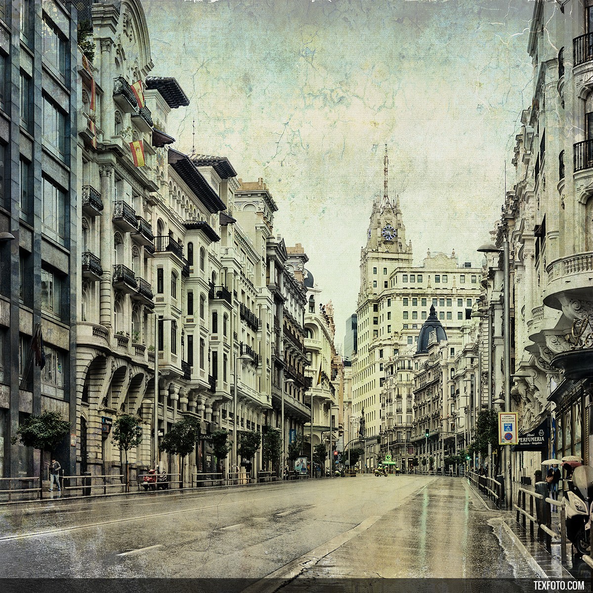 Cuadro de la Gran Vía de Madrid nº04