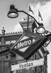 Cuadro del metro "Ventas" de Madrid nº03