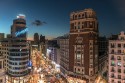 Cuadro Edificio Carrión y Calle Gran Vía Madrid nº09