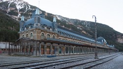 Cuadro horizontal Estación Internacional de Canfranc en Huesca nº02