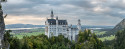 Cuadro panorámico Castillo de Neuschwanstein, Baviera nº02