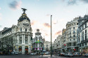 Cuadro de la Gran Vía y la Calle Alcalá de Madrid nº02