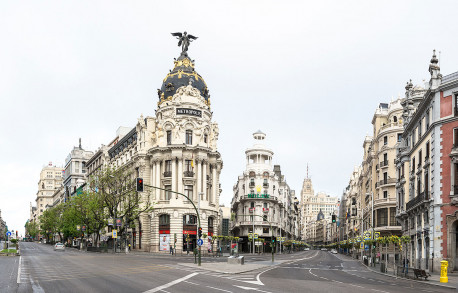 Imagen de la Gran Vía y la Calle Alcalá de Madrid nº05