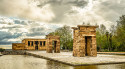 Cuadro Templo de Debod de Madrid nº01