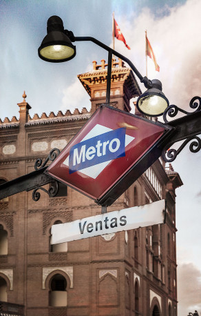 Imagen del metro "Ventas" de Madrid nº02