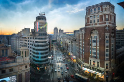 Imagen Plaza del Callao (anocheciendo) Madrid nº02