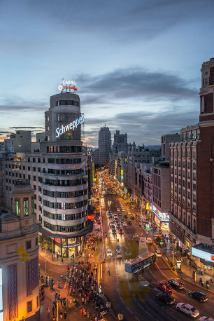 Imagen Edificio Carrión y Calle Gran Vía Madrid nº05 (Sin anucnio de telefonía)