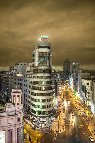 Imagen Edificio Carrión y Calle Gran Vía Madrid nº06