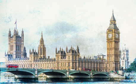 Cuadro Torre del Reloj (Big Ben) Londres nº18