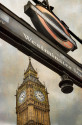 Cuadro Torre del Reloj (Big Ben) Londres nº07