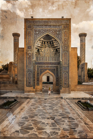 Imagen Mausoleo de Amir Temur en Kamarkanda, Uzbekistán nº01