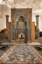 Cuadro Mausoleo de Amir Temur en Samarkanda, Uzbekistán nº01