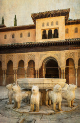 Fotografía vertical de la Alhambra de Granada nº01