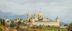 Fotografía panorámica del Real Monasteroi de San Lorenzo de El Escorial nº01