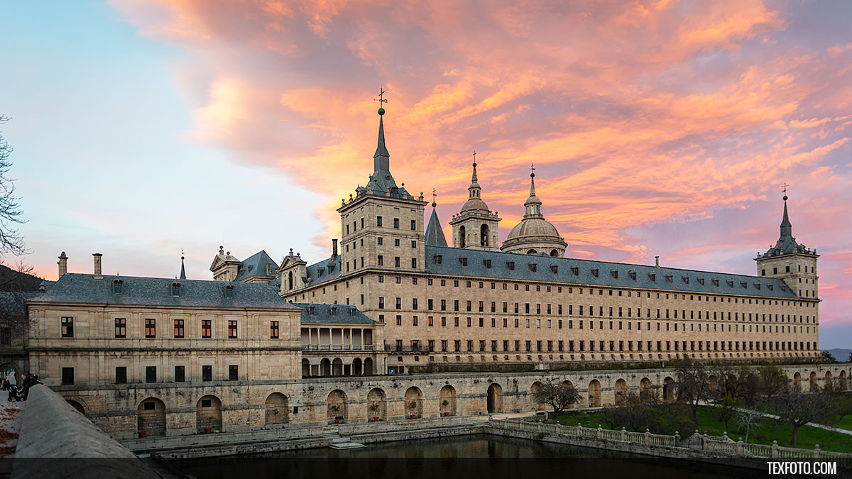Cuadro panorámico del Real Monasterio de San Lorenzo de El Escorial nº02