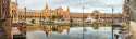 Cuadro panorámico de Plaza de España de Sevilla nº03