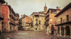 Fotografía panorámica del pueblo de Albarracín, Teruel nº03