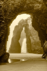 Cuadro vertical Playa de las Catedrales, Lugo nº01