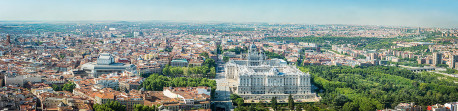 Cuadro panorámico de Madrid nº05