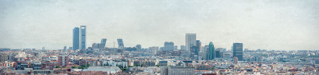 Cuadro panorámico de Madrid nº06