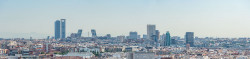 Cuadro panorámico de Madrid nº06