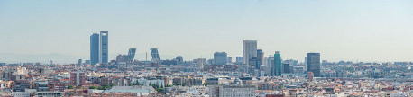 Cuadro panorámico de Madrid nº06