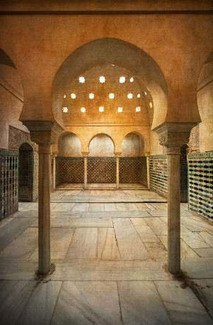 Fotografía vertical de la Alhambra de Granada nº02