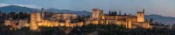 Fotografía panorámica de La Alhambra de Granada nº05